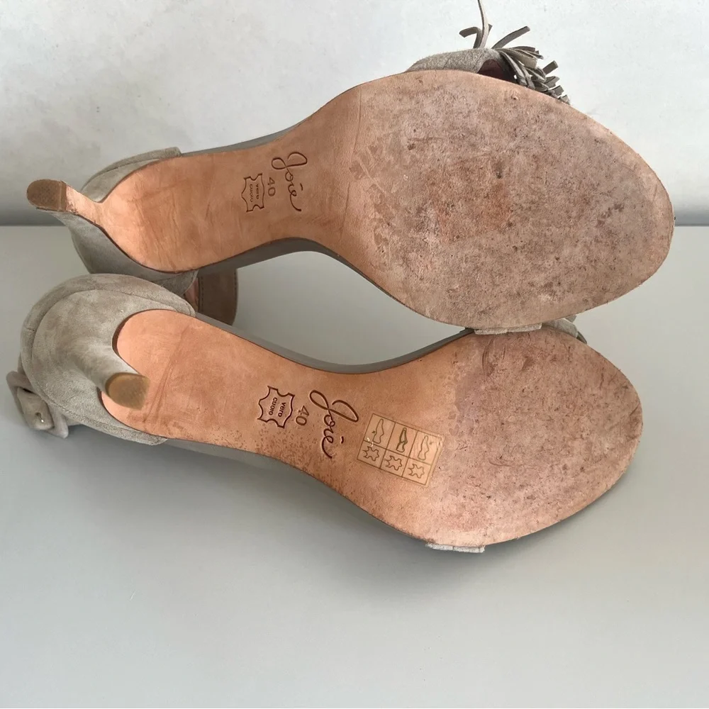 Like new Joie ‘pippi’ fringe heels ✨ - Picture 3 of 6